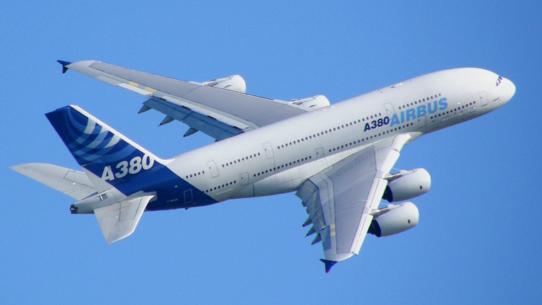 Airbus A380 commercial aircraft