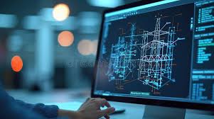 Engineering CAD screen