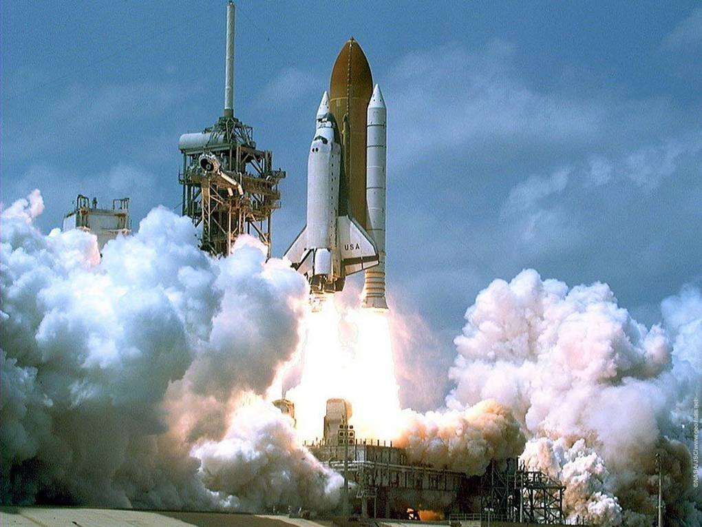 Space shuttle launch